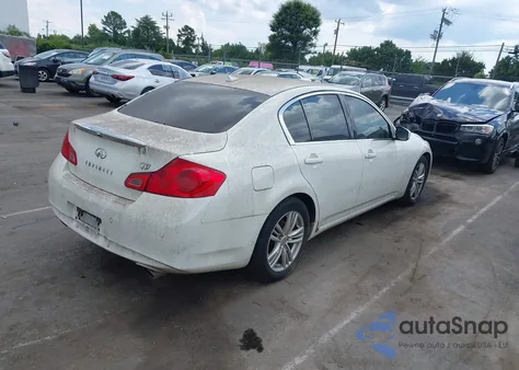 2012 Infiniti G37 Journey from USA, damaged, VIN JN1CV6AP8CM624139